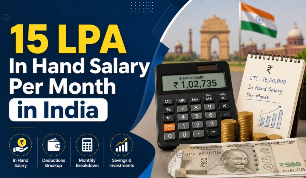 15 LPA In Hand Salary Per Month in India