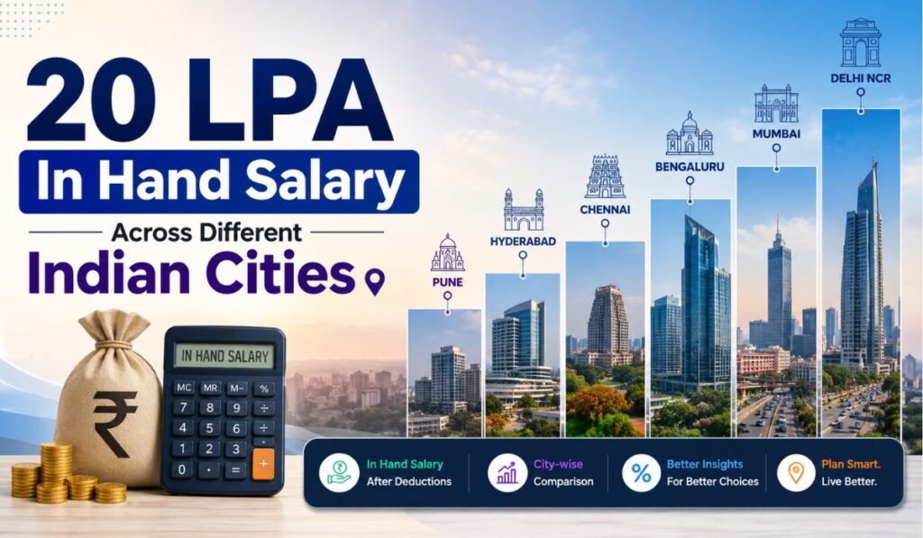20 LPA In Hand Salary Across Different Indian Cities