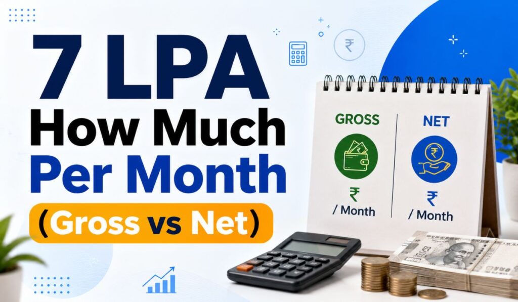 7 LPA How Much Per Month
