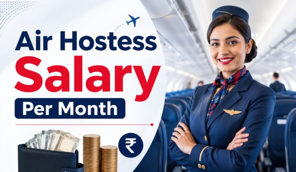 Air Hostess Salary Per Month