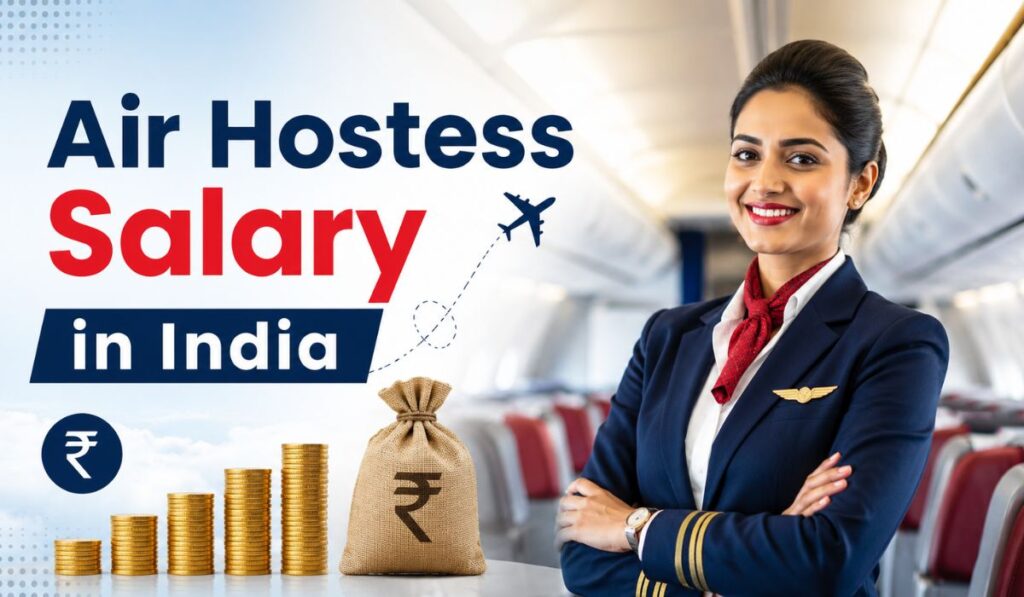 Air Hostess Salary in India