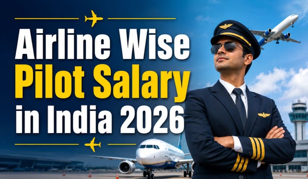Airline Wise Pilot Salary in India 2026