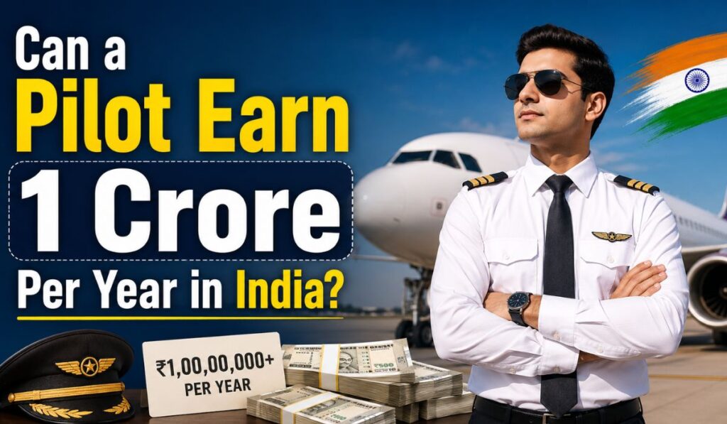 Can a Pilot Earn 1 Crore Per Year in India