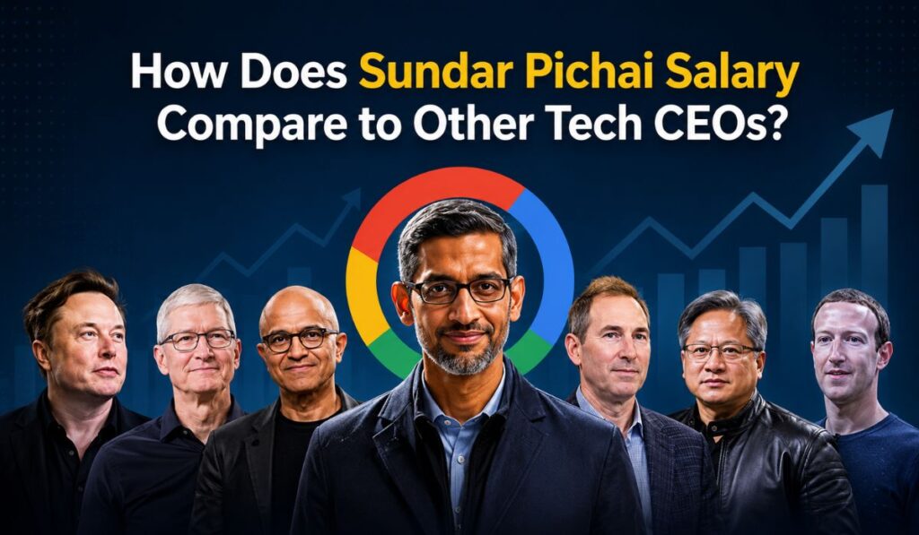 How Does Sundar Pichai Salary Compare to Other Tech CEOs