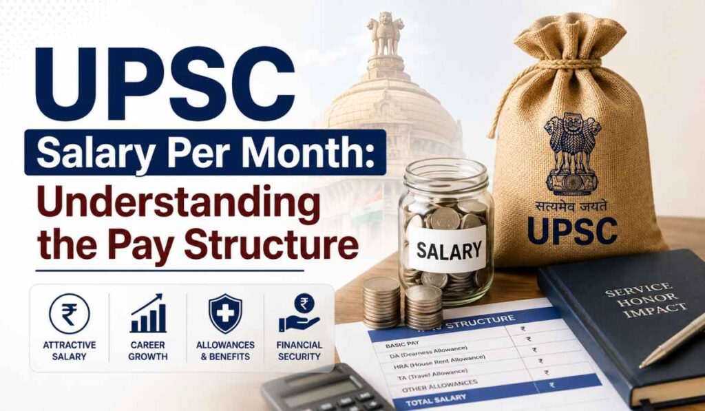 UPSC Salary Per Month