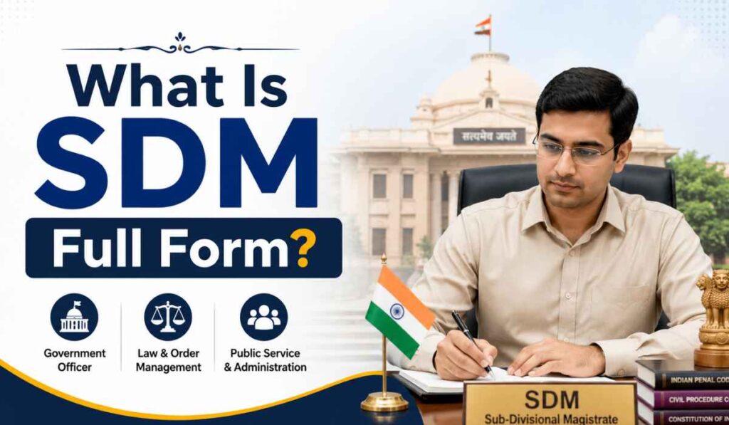 What Is SDM Full Form