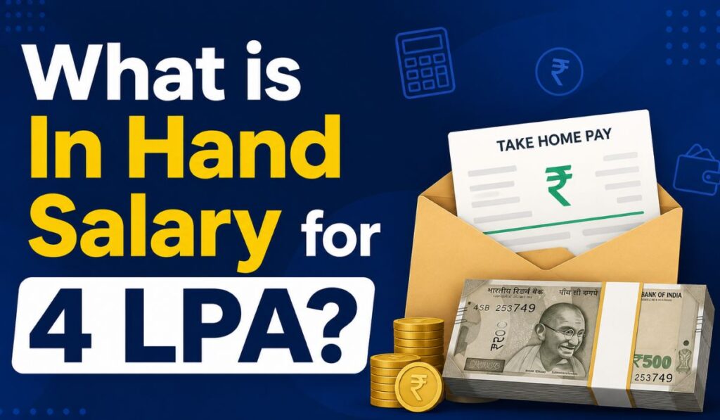 What is In Hand Salary for 4 LPA