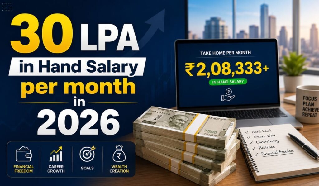 30 LPA in Hand Salary per month in 2026