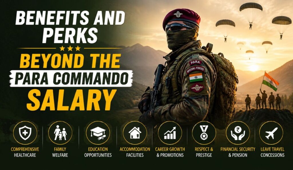 Benefits and Perks Beyond the Para Commando Salary