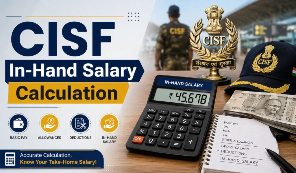 CISF In-Hand Salary Calculation