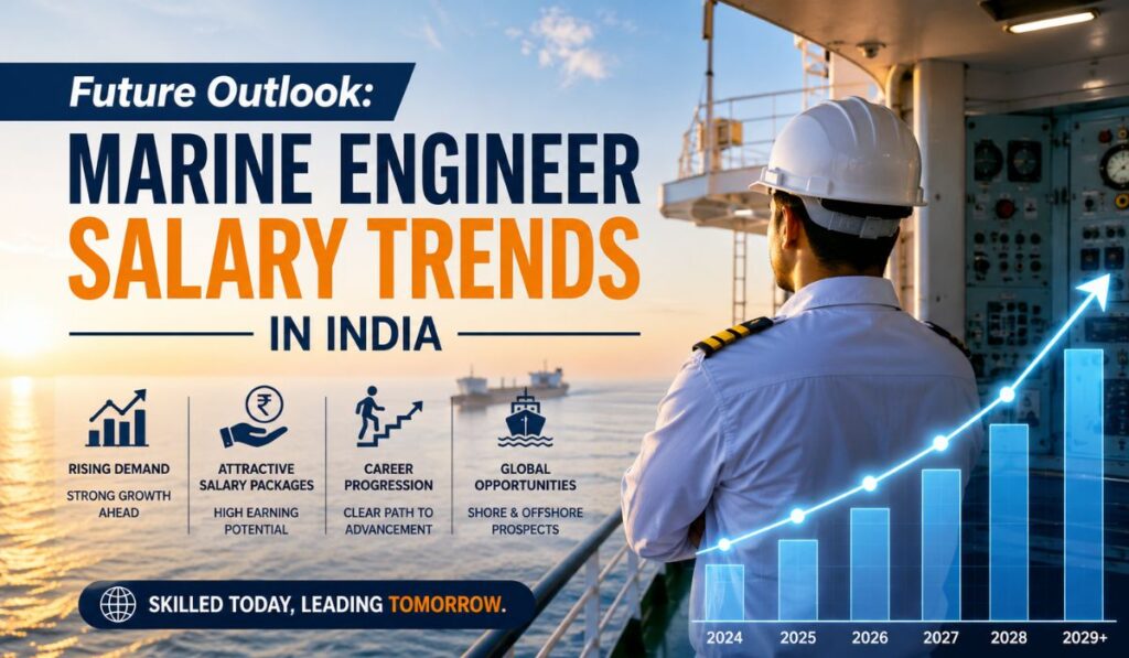 Future Outlook Marine Engineer Salary Trends in India