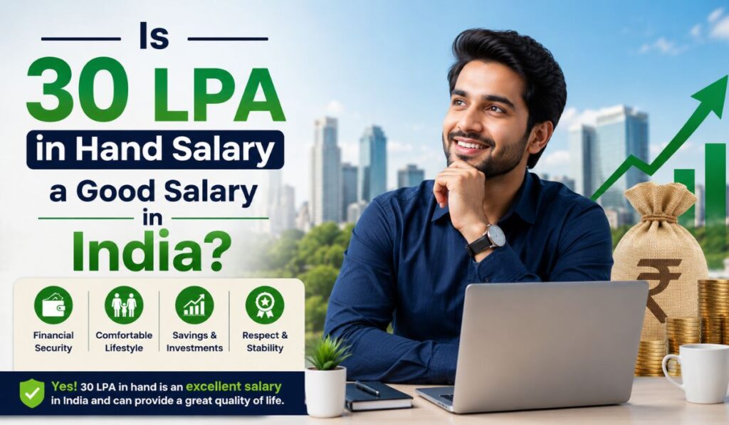 Is 30 LPA in Hand Salary a Good Salary in India