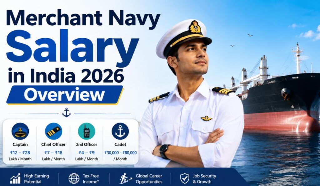 Merchant Navy Salary in India 2026 Overview
