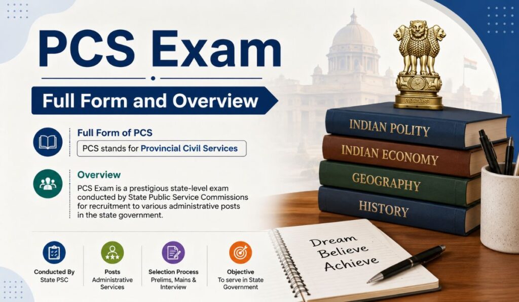 PCS Exam Full Form and Overview