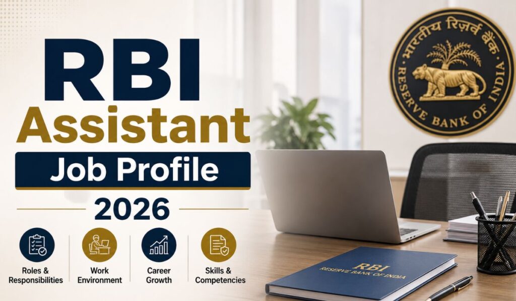 RBI Assistant Job Profile 2026