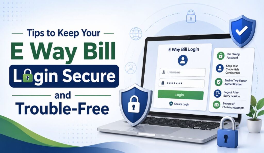 Tips to Keep Your E Way Bill Login Secure and Trouble-Free