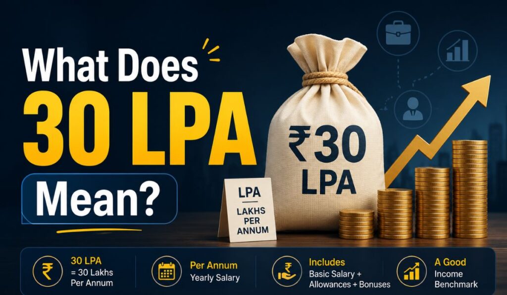What Does 30 LPA Mean