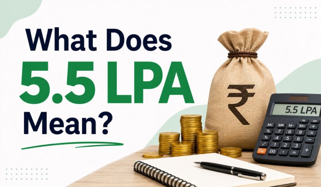 What Does 5.5 LPA Mean