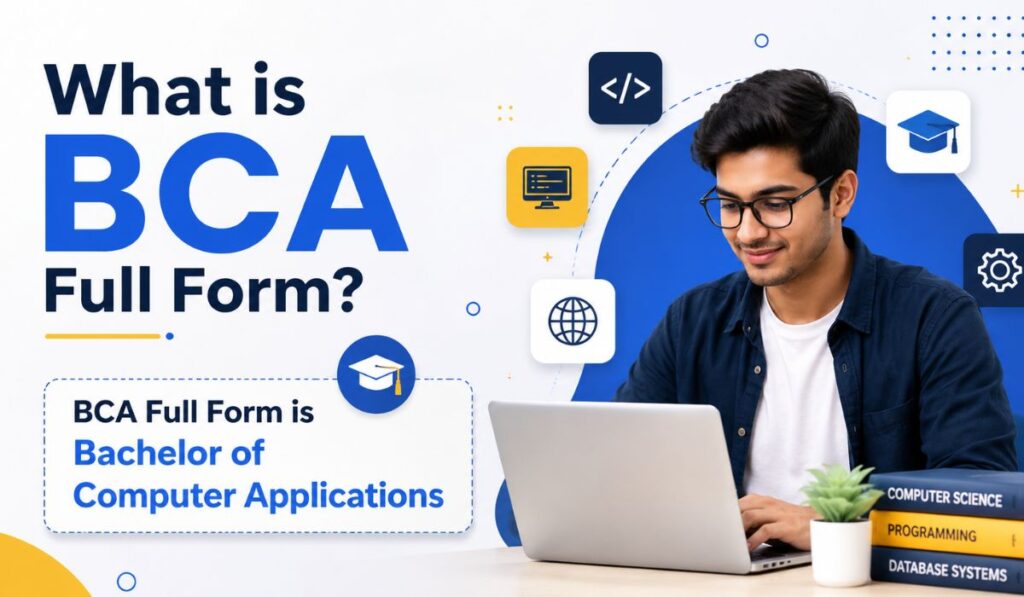 What is BCA Full Form