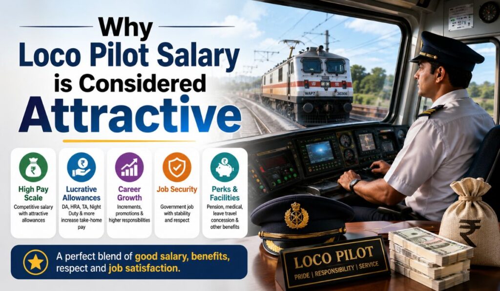 Why Loco Pilot Salary is Considered Attractive