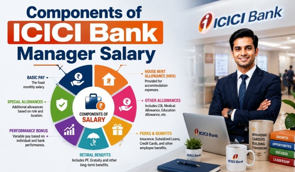Components of ICICI Bank Manager Salary