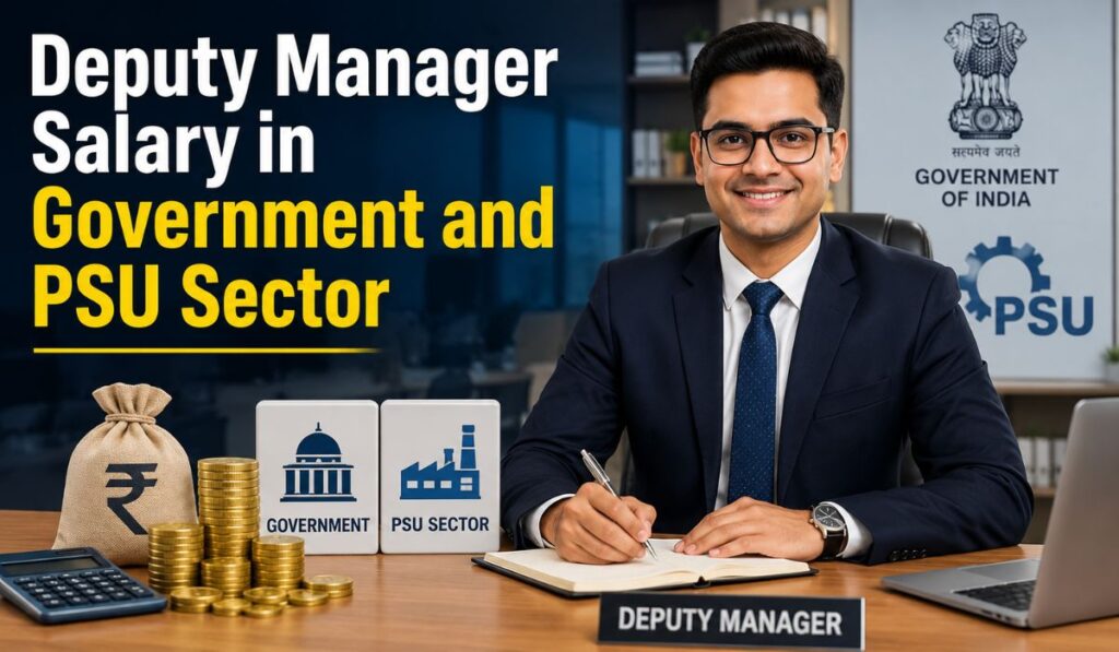 Deputy Manager Salary in Government and PSU Sector