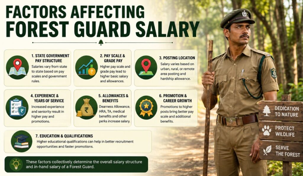 Factors Affecting Forest Guard Salary