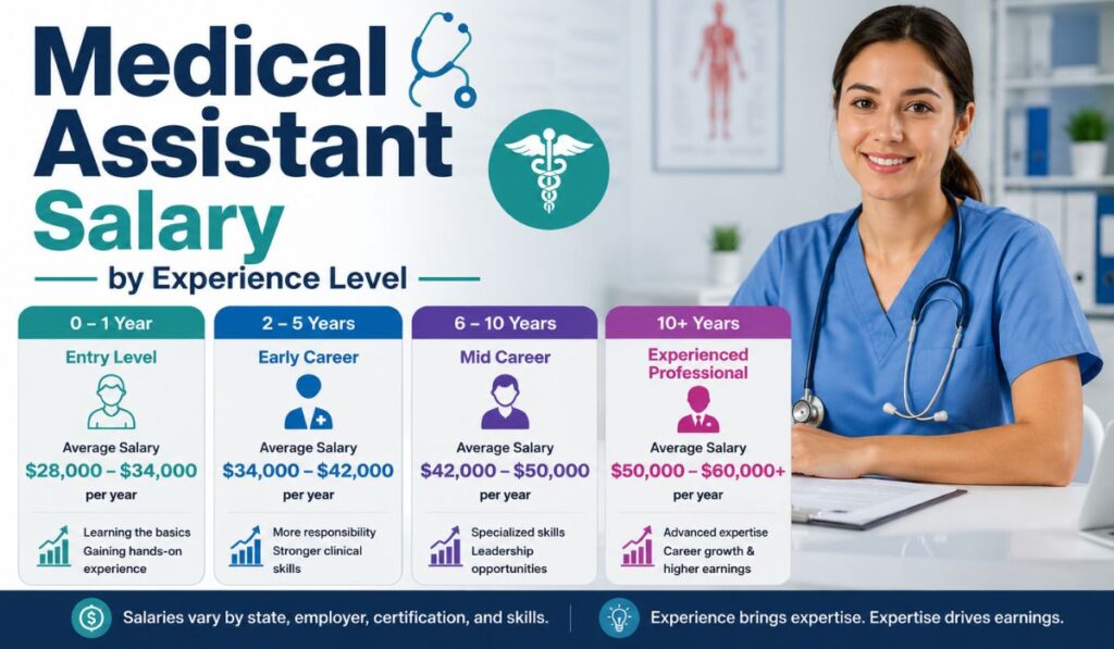 Medical Assistant Salary by Experience Level