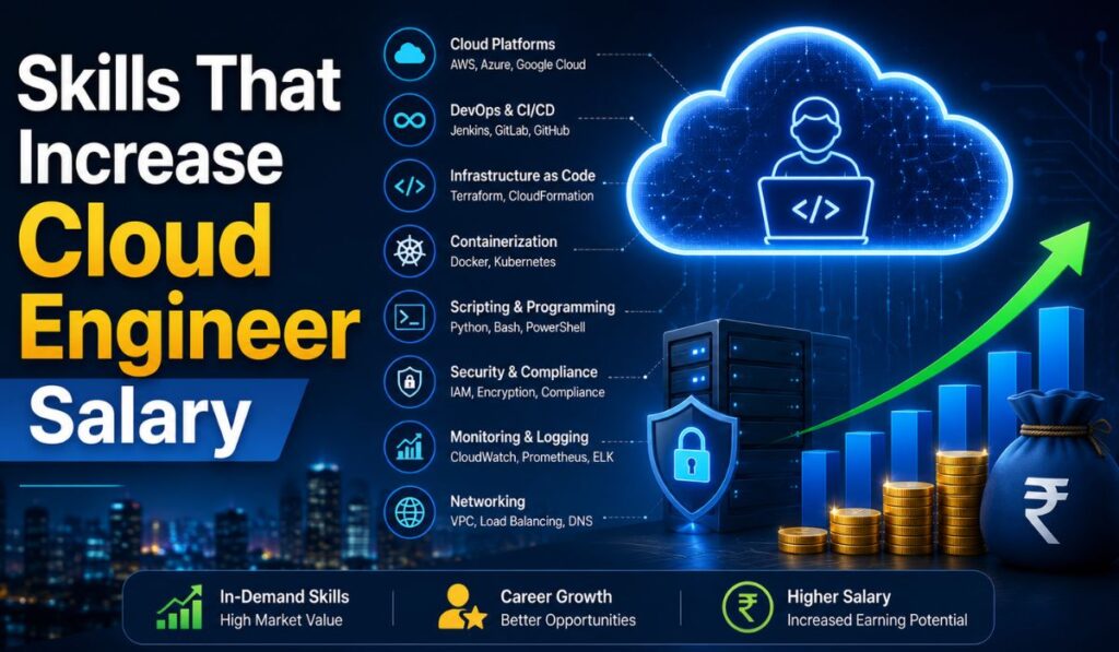 Skills That Increase Cloud Engineer Salary