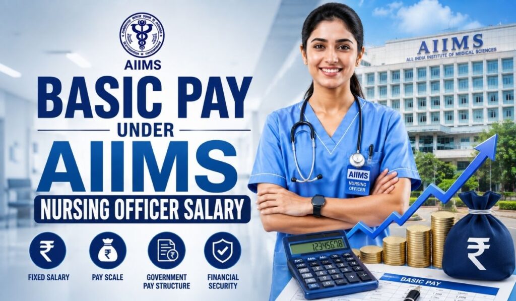 Basic Pay Under AIIMS Nursing Officer Salary