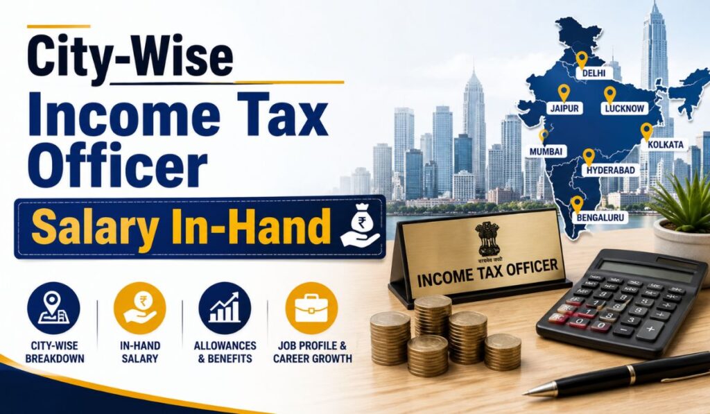 City-Wise Income Tax Officer Salary In-Hand