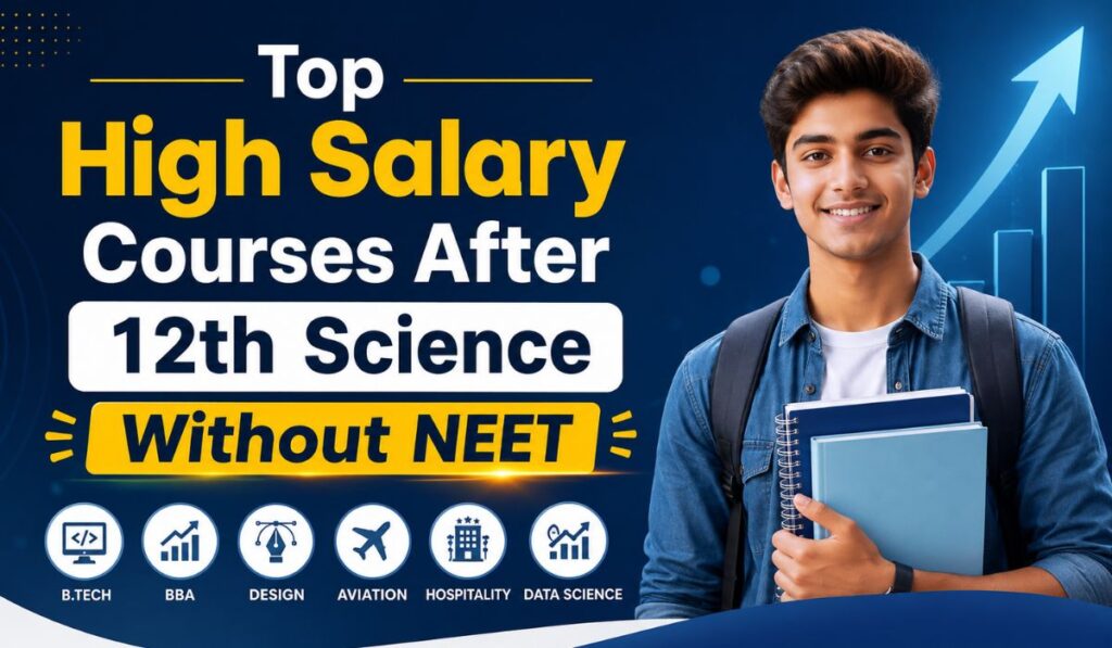 Top High Salary Courses After 12th Science Without NEET