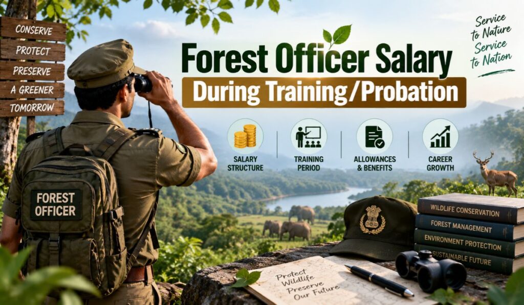 Forest Officer Salary During Training_Probation