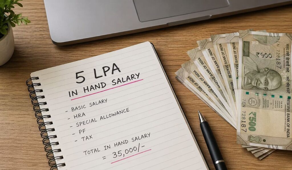 5 LPA In Hand Salary