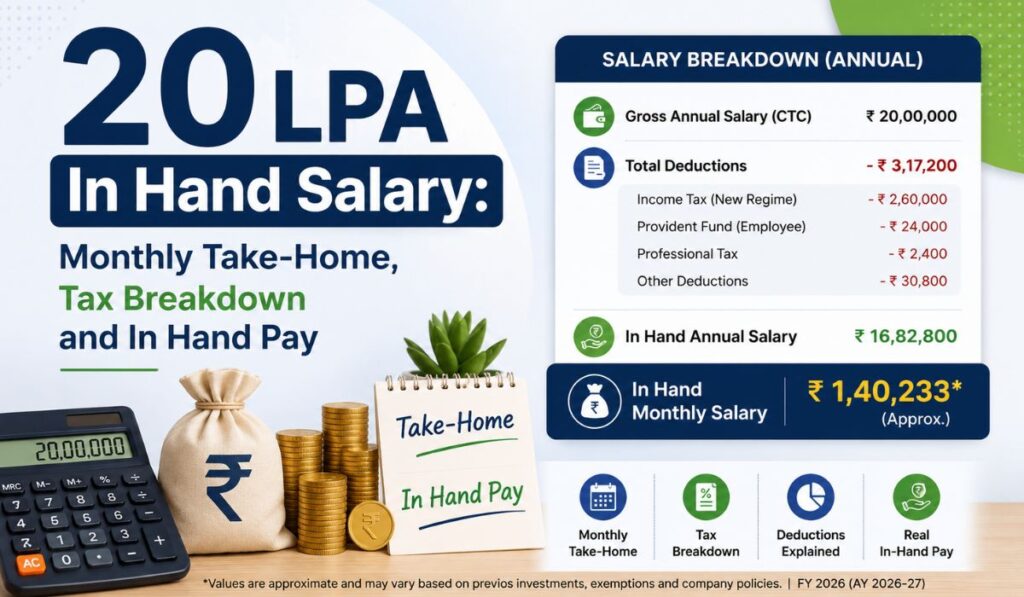 20 LPA In Hand Salary