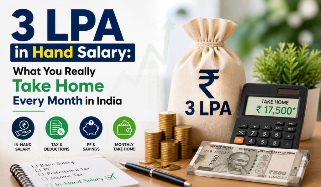 3 LPA in Hand Salary
