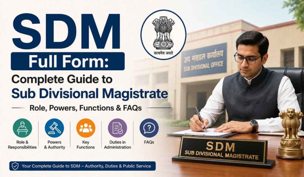 SDM Full Form