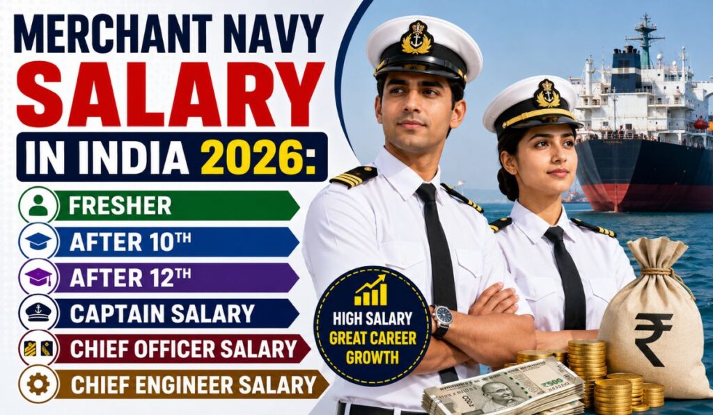 Merchant Navy Salary in India