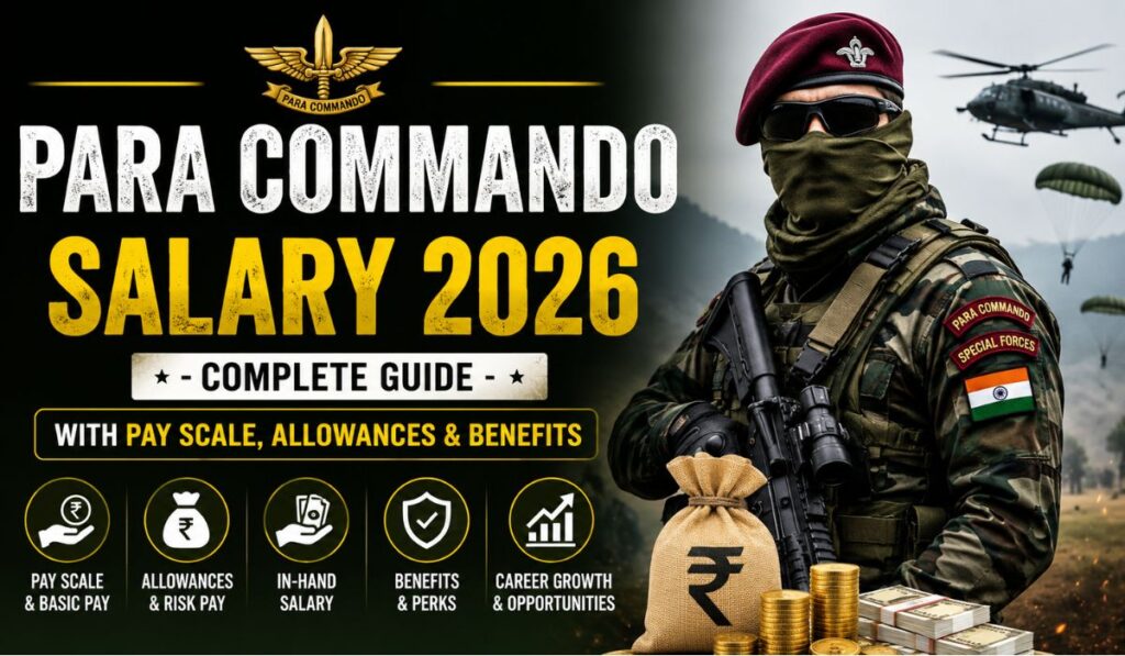 Para Commando Salary