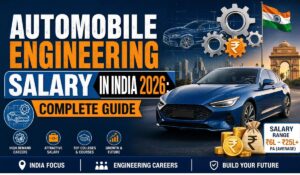 Automobile Engineering Salary in India 2026