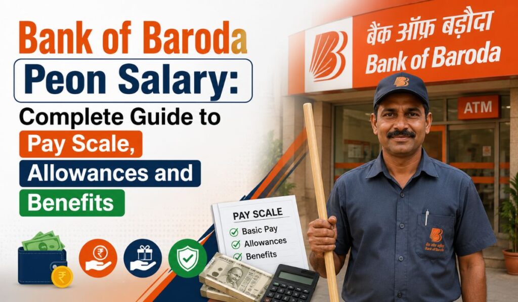 Bank of Baroda Peon Salary
