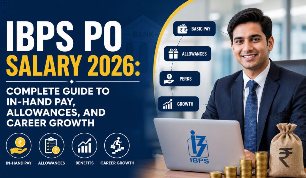 IBPS PO Salary 2026 Complete Guide to In-Hand Pay, Allowances, and Career Growth