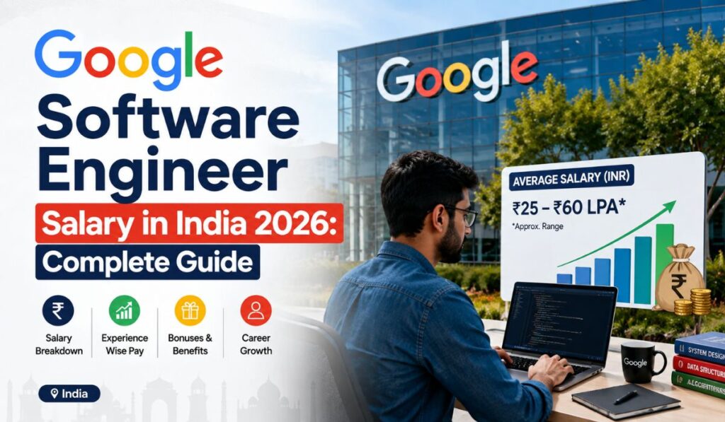 Google Software Engineer Salary in India 2026 Complete Guide