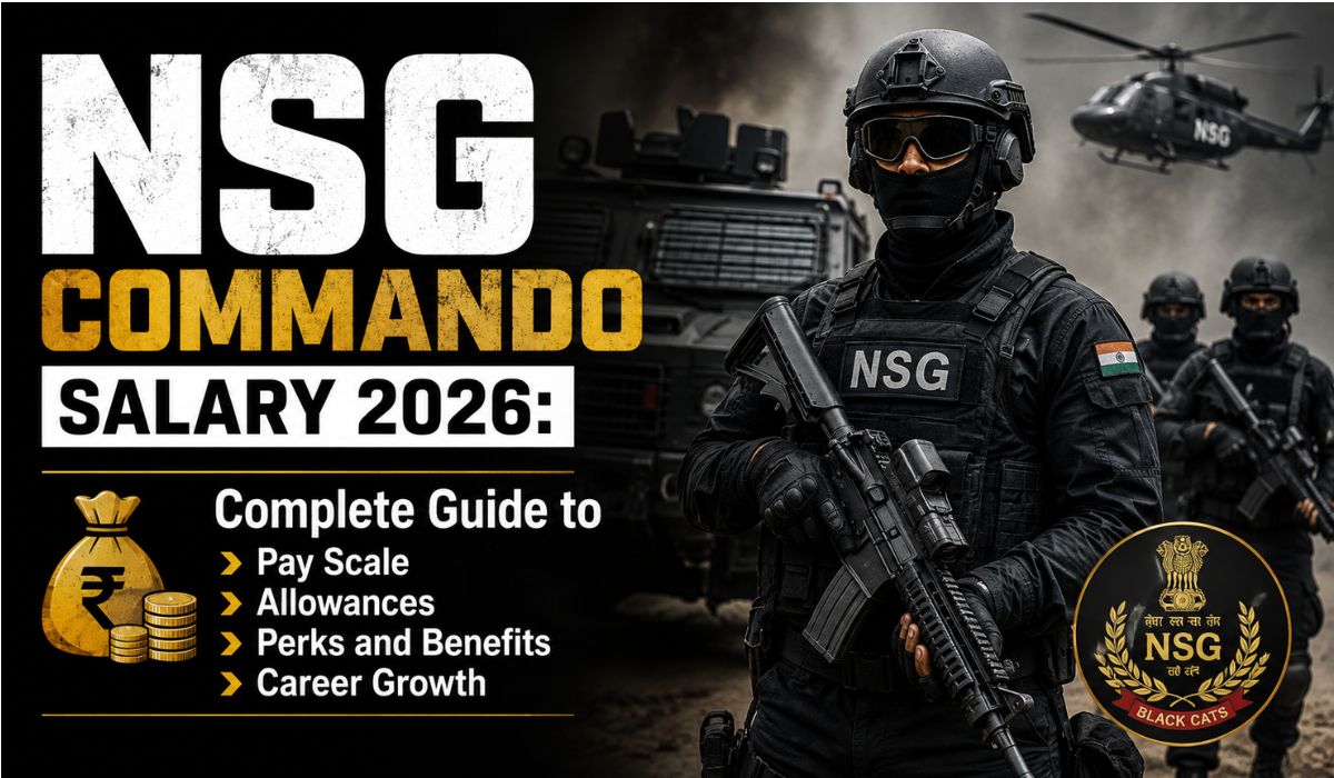 NSG Commando Salary 2026 Complete Guide to Pay Scale, Allowances, Perks and Career Growth