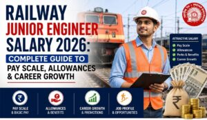 Railway Junior Engineer Salary 2026 Complete Guide to Pay Scale, Allowances & Career Growth