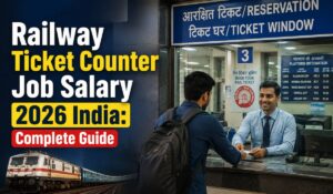 Railway Ticket Counter Job Salary
