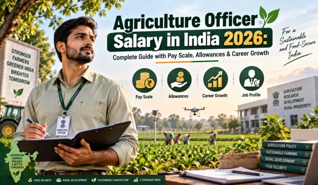 Agriculture Officer Salary