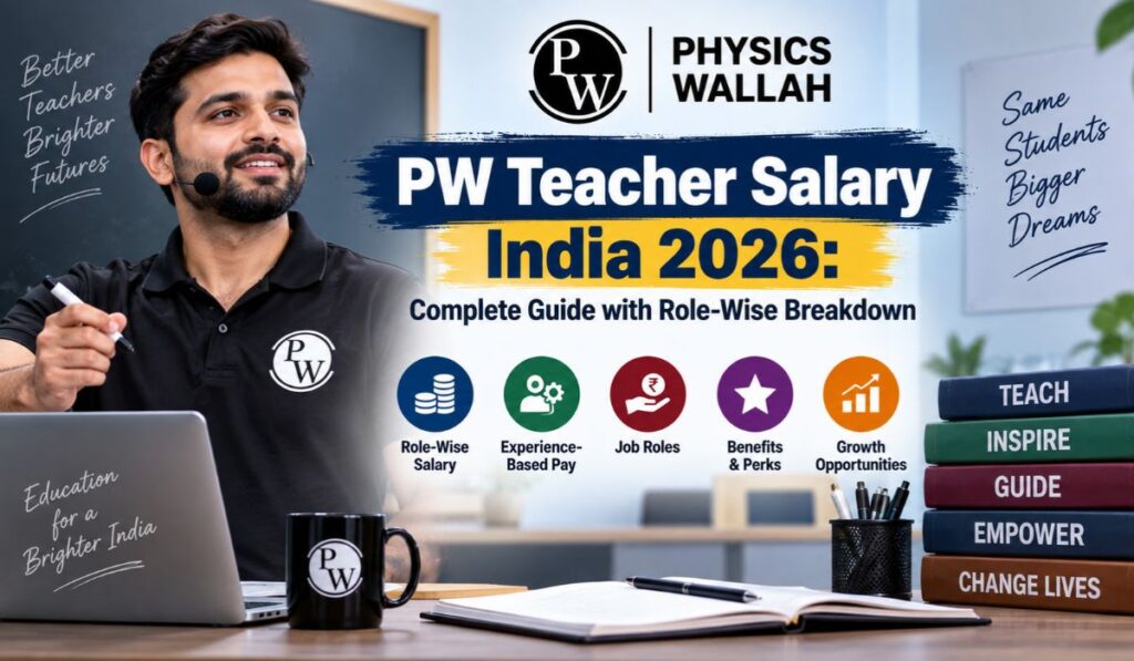 PW Teacher Salary India