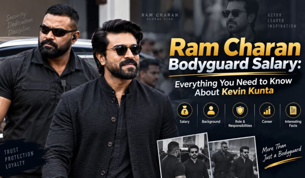 Ram Charan Bodyguard Salary
