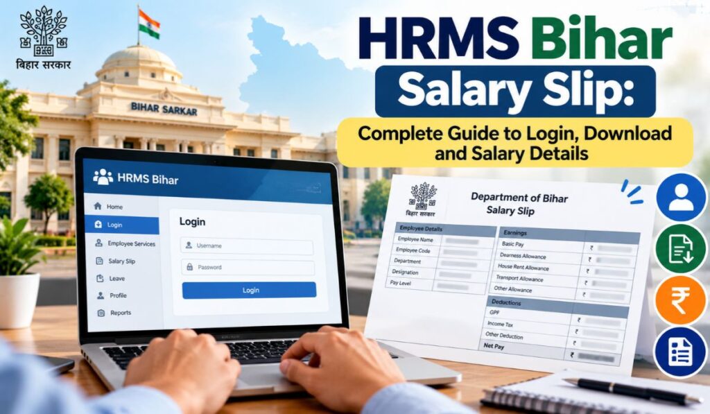 HRMS Bihar Salary Slip